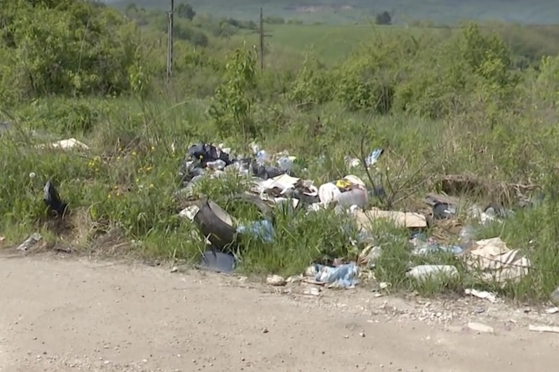 illegális hulladéklerakás