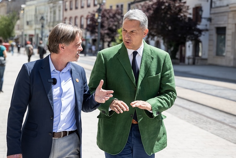 Tóth-Szántai József és Lázár János