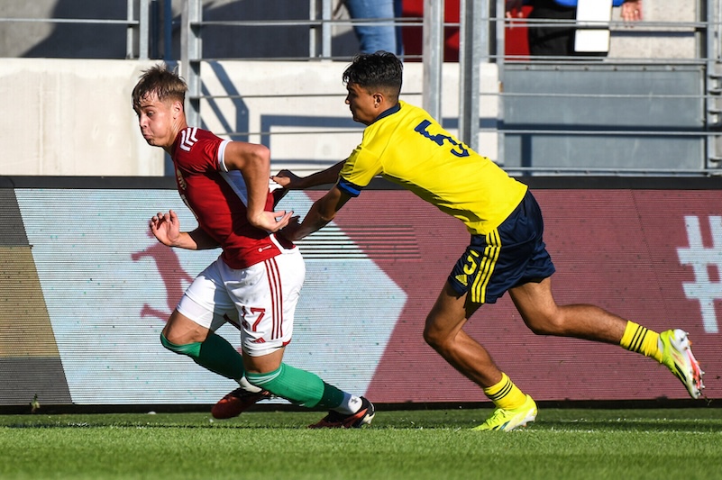 magyar-svéd u18
