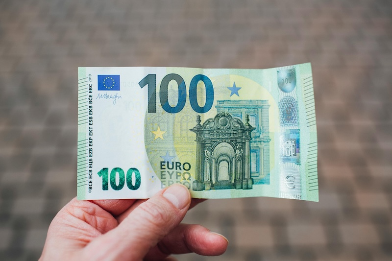 100 eurós bankjegy