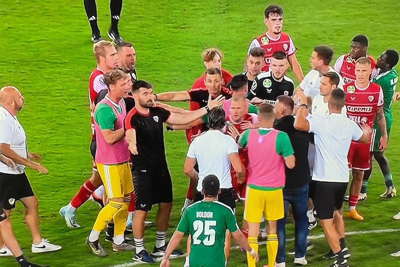 Diósgyőr-Győr balhé
