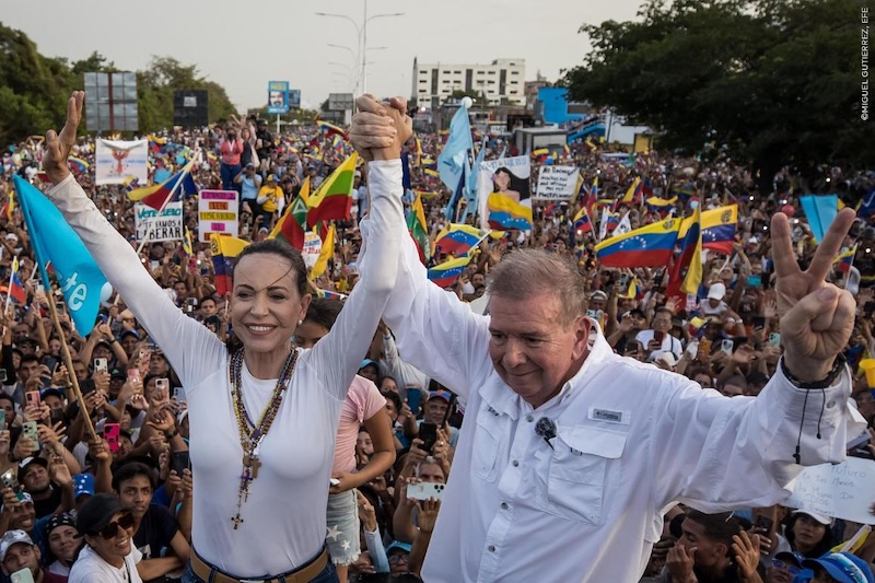 María Corina Machado és Edmundo González Urrutia