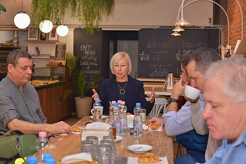 Csöbör Katalin sajtóreggeli 2025