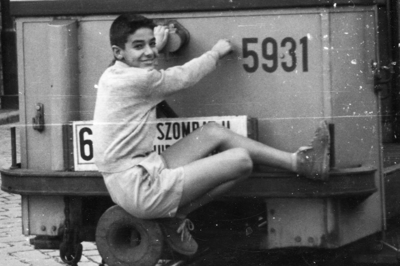 tujázó fiatal 1960-ból - Forrás: Fortepan / A R