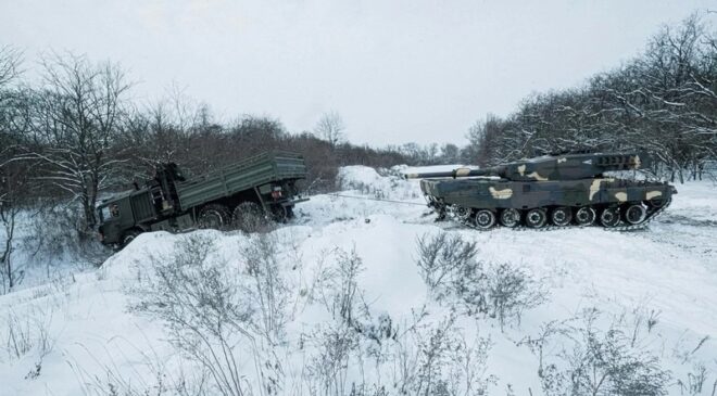 Leopard harckocsi/tank