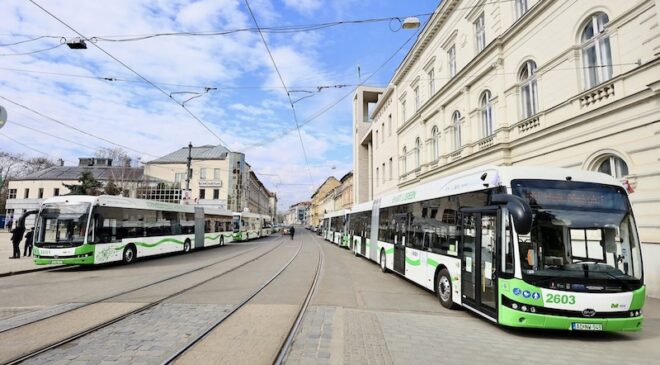 BYD busz Miskolc